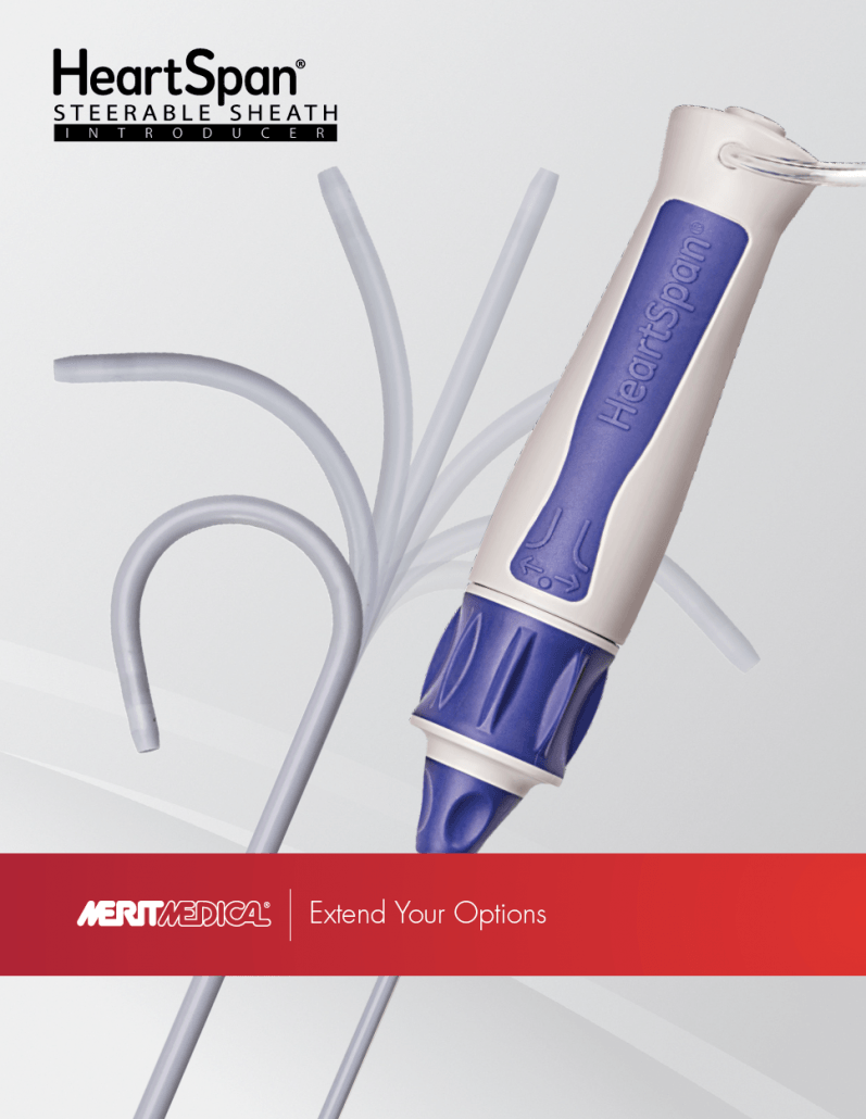 Merit Medical Announces Launch of HeartSpan® Steerable Sheath Introducer