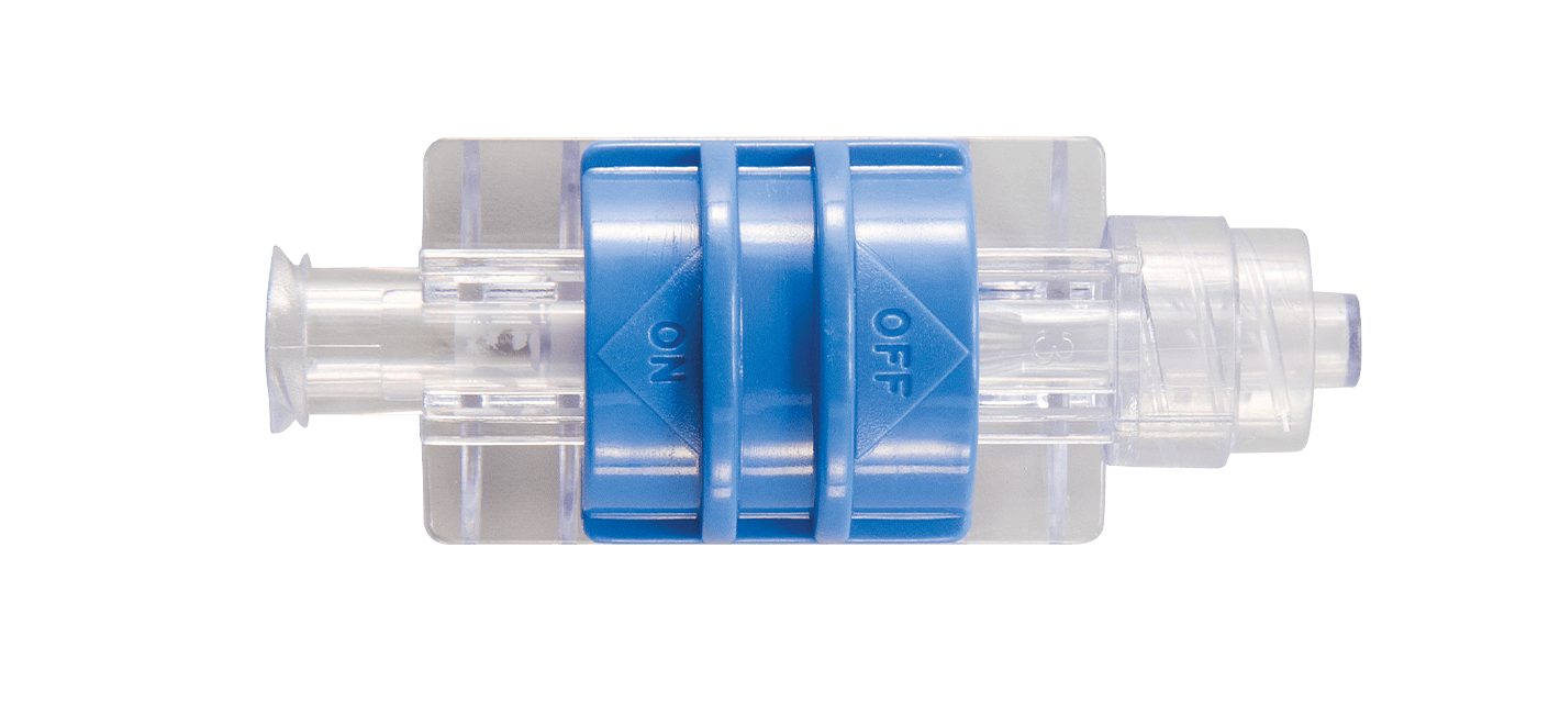 High Pressure Flow Control Switch from Merit Medical - On Off & Audible Clicks