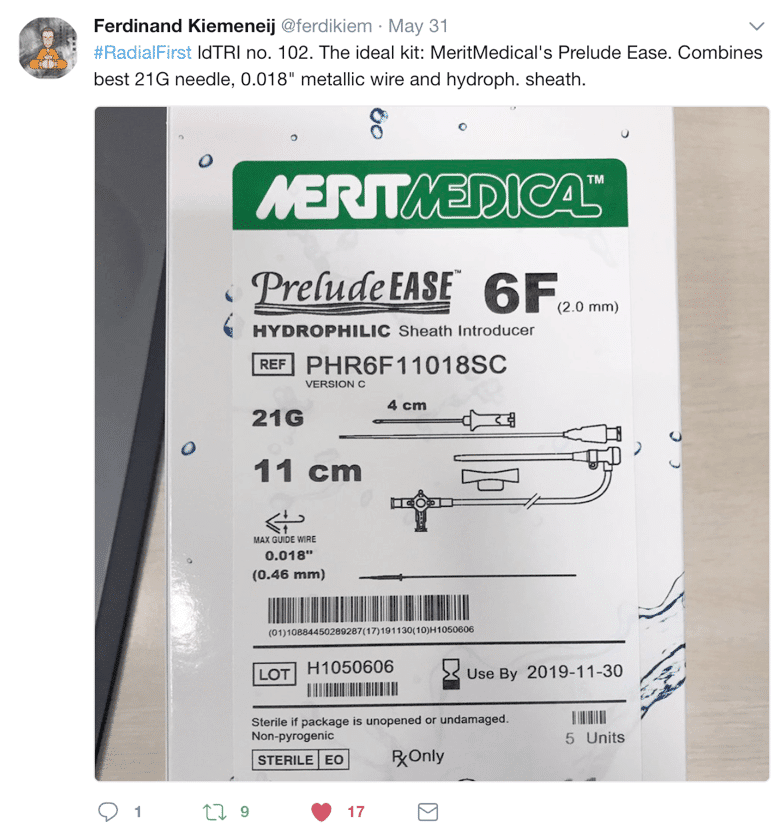 PreludeEASE™ Hydrophilic Sheath Introducer The New GOTO Merit Medical