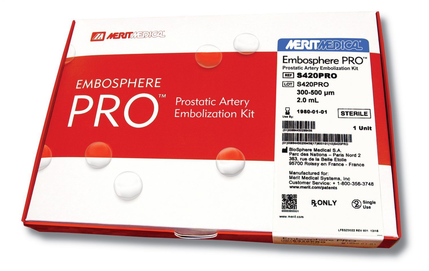 Embosphere PRO™ Prostatic Artery Embolization Kit
