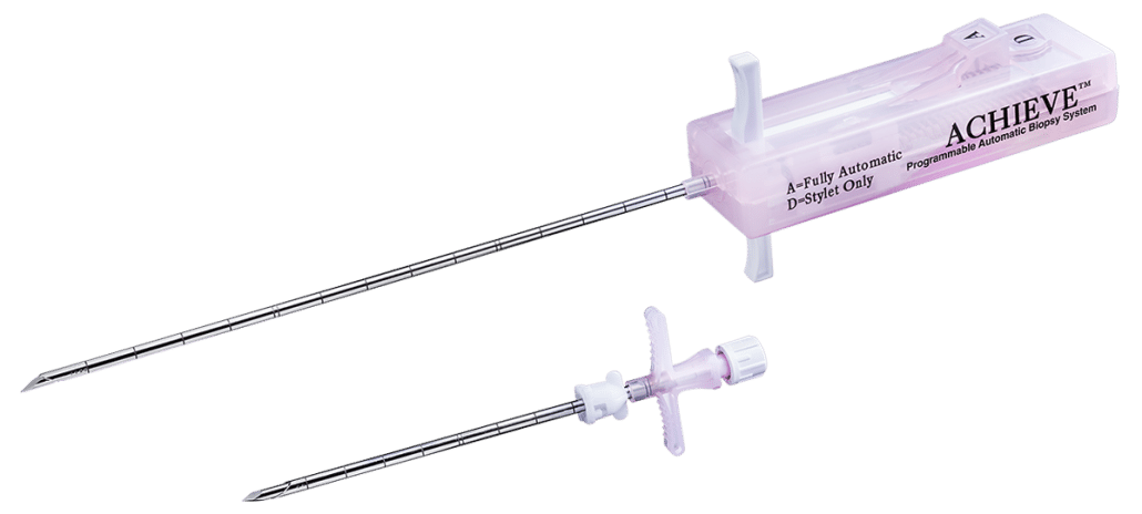 Pink Achieve Biopsy Device