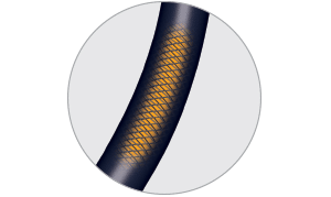 Tungsten-braided Shaft