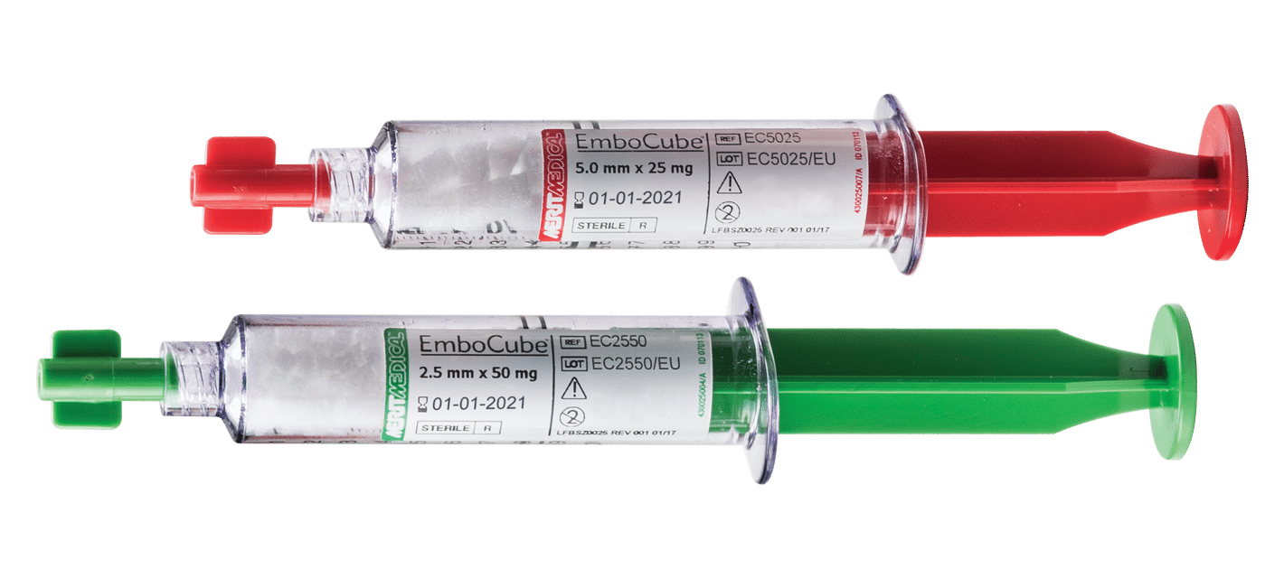 Merit Medical’s EmboCube Embolization Gelatin brings speed, precision, and consistency to gelatin foam