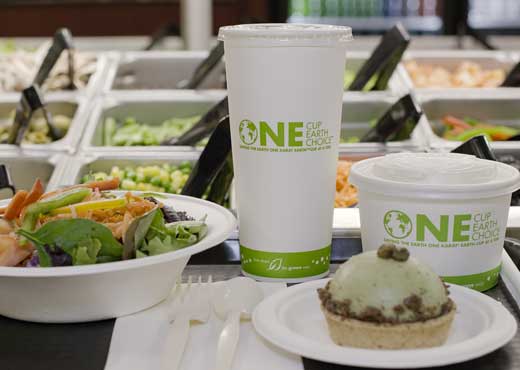 Merit Cafeterias Adopt Compostable To-Go Products