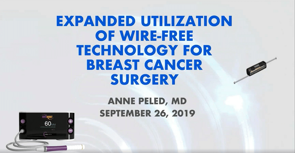 Advanced Application of SCOUT Wire-Free Localization - Anne Peled - Webinar - Merit Medical