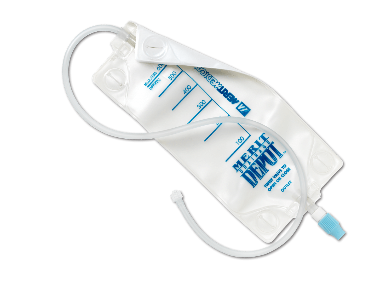 Merit Drainage Depot™ Drainage Bags with Easy to Read Markings