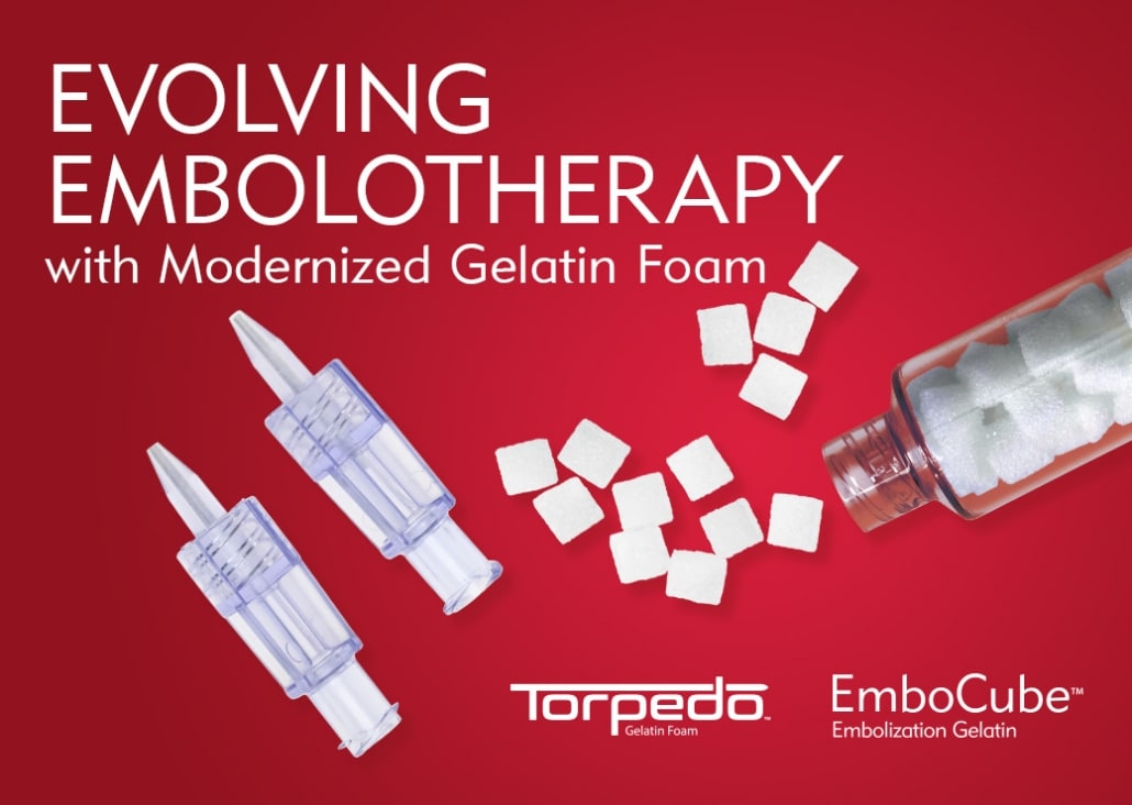 Evolving Embolotherapy at Merit with Modernized Gelatin Foam - Understand. Innovate. Deliver.