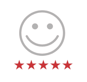 5 star happiness icon