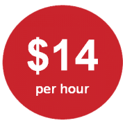 Merit Pay Increase for Hourly Employees - Starting at $14 per hour