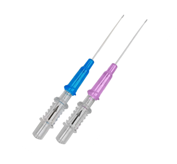 Agulha de acesso em duas partes