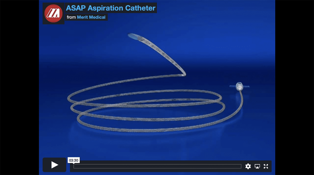 ASAP ASPIRATION CATHETER