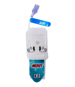 PreludeSYNC EZ face on - showing luer attachment and balloon area