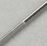 Close up image of guide wire