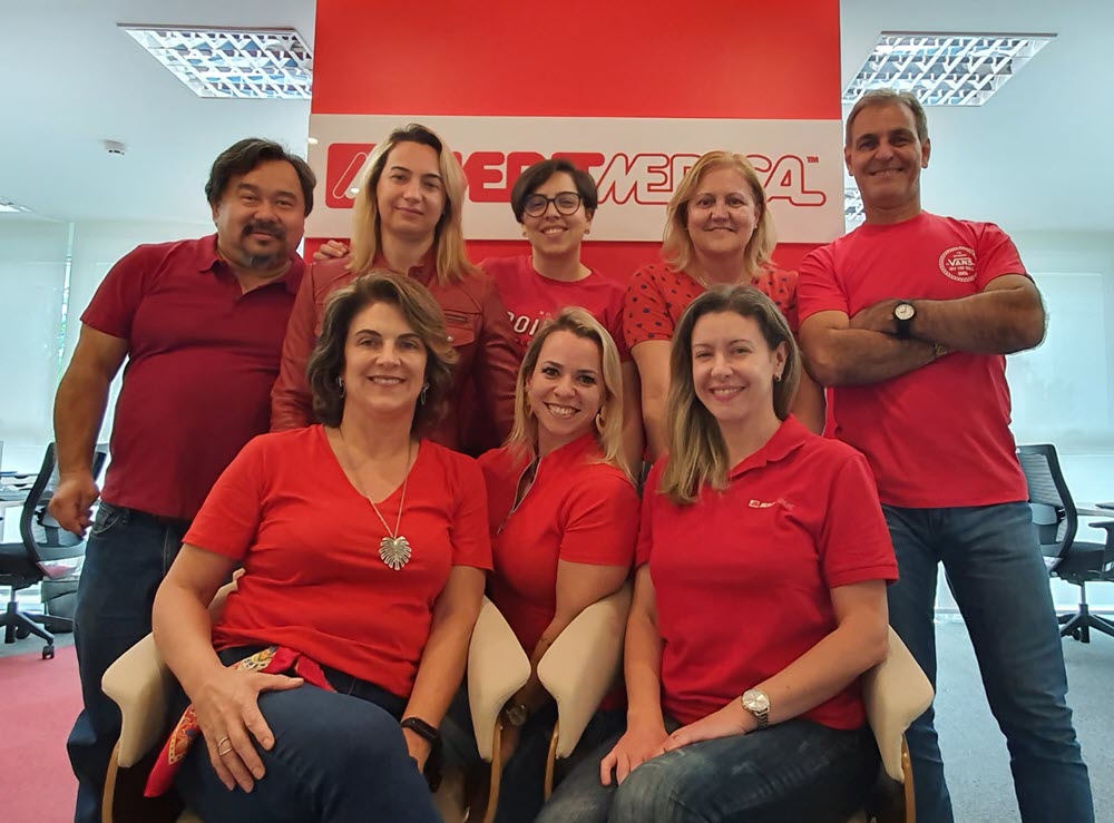 WearRed for Heart Month - Sao Paulo Brazil