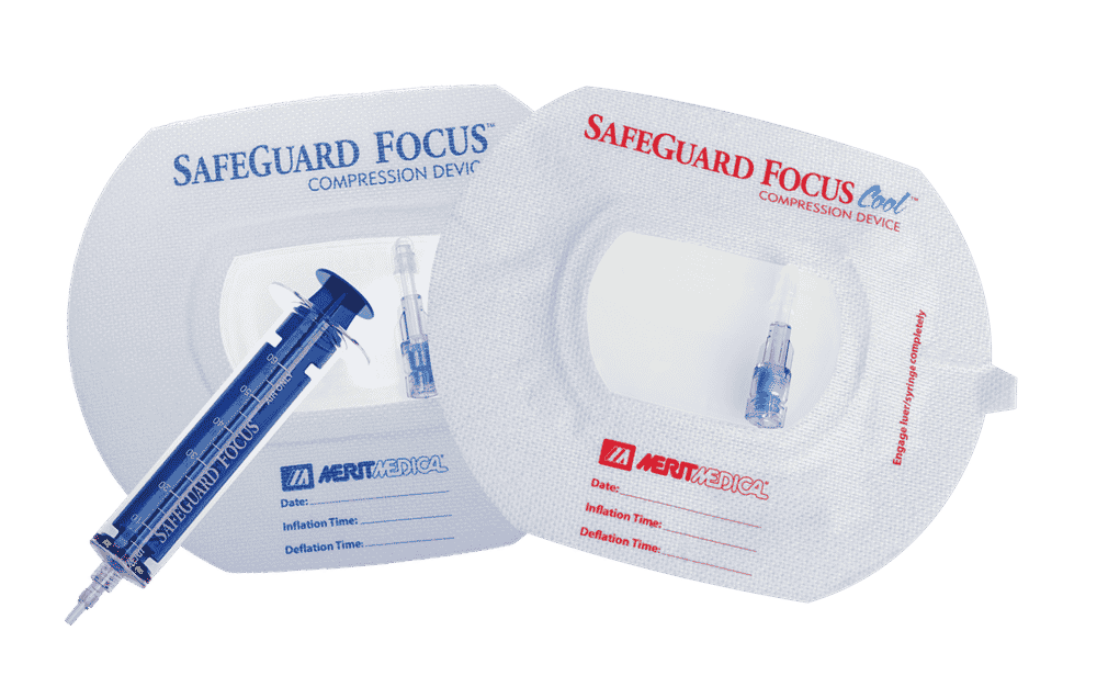 SafeGuard Focus e SafeGuard Focus Cool - Dispositivos de compressão para marcapassos e bolsos de CDI