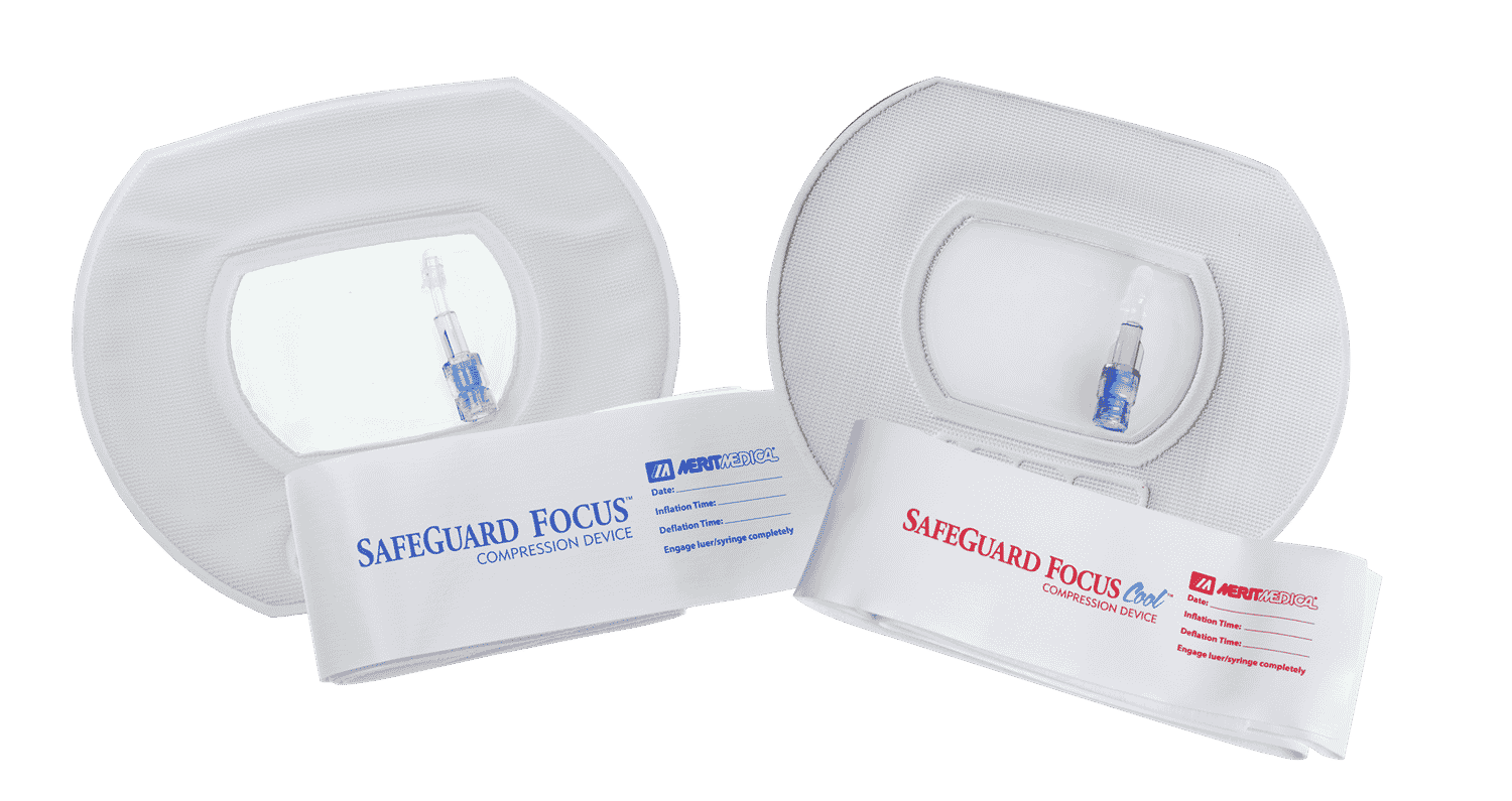 Non-Adhesive SafeGuard Focus & SafeGuard Focus Cool - Shown with Straps