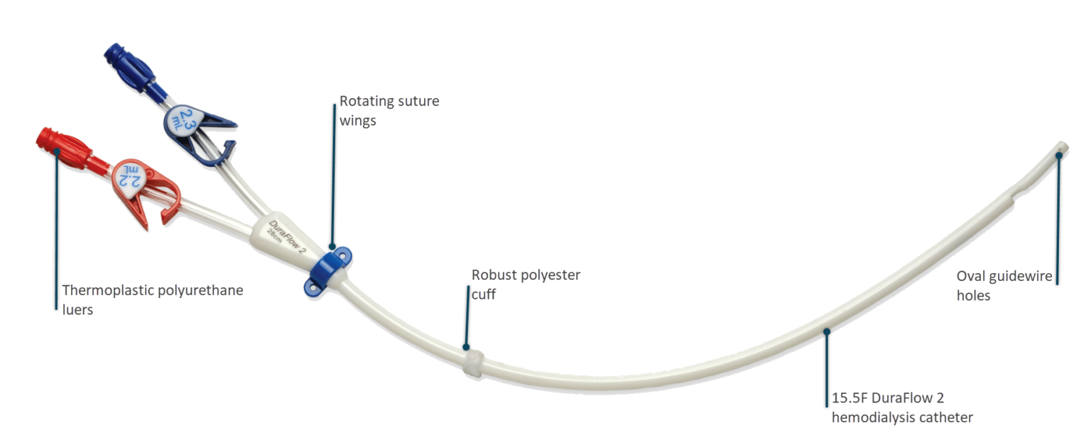 DuraFlow™ 2 Chronic Hemodialysis Catheter Merit Medical