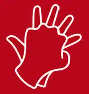 Icon of hands doing CPR
