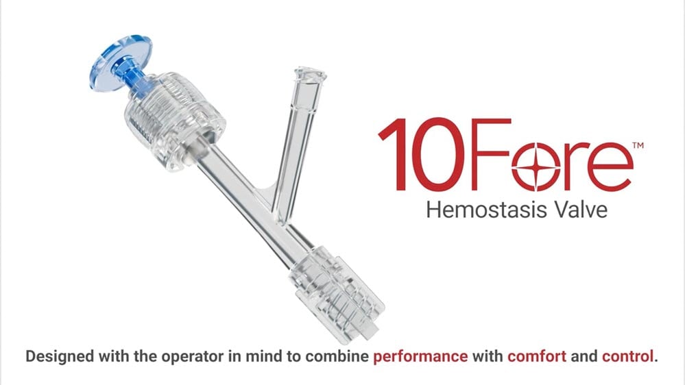 Introducing the 10Fore Hemostasis Valve