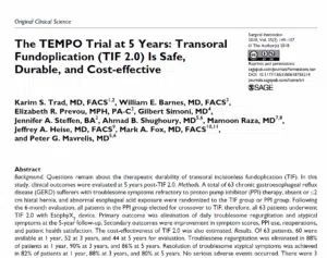 TEMPO Trial