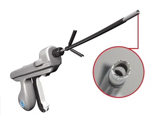 Evolution Shortie RL with callout showing tip detail