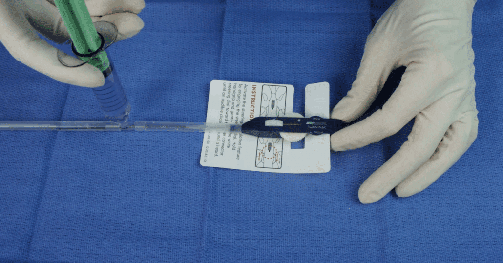 SwiftNINJA® Steerable Microcatheter - Preparation Tips